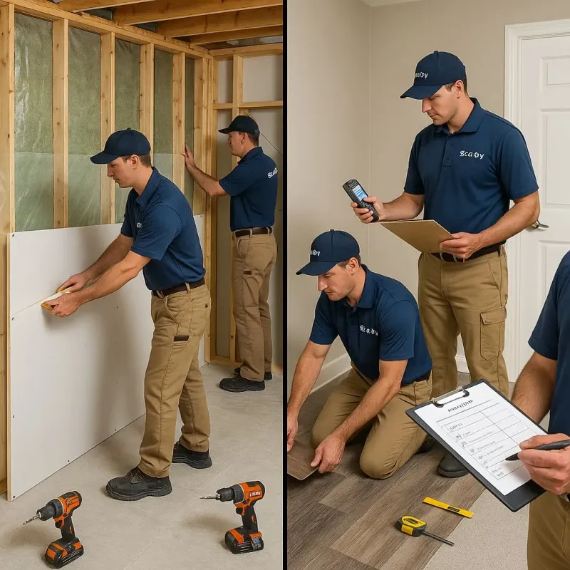 Repairs and Reconstruction process in Potter County, TX